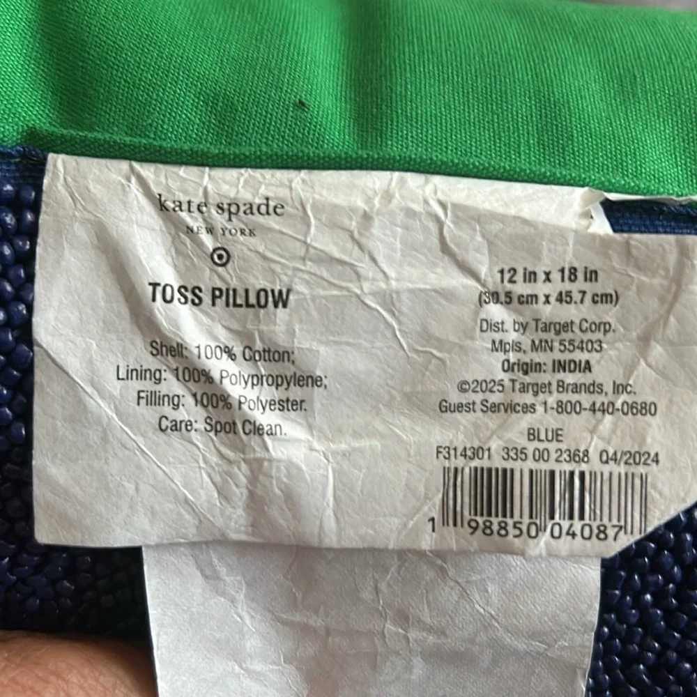 Kate Spade New York x Target Couch Potato Beaded Lumbar Pillow